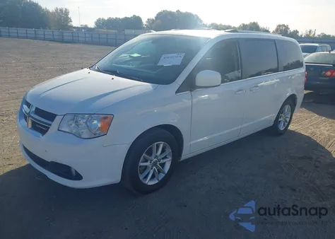 2020 Dodge Grand Caravan Sxt z USA, uszkodzony, nr VIN 2C4RDGCG6LR153912